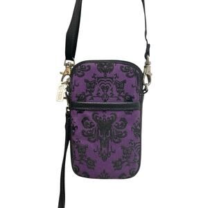 Disney Parks Haunted Mansion Wallpaper Small Crossbody Bag w/ adj Strap